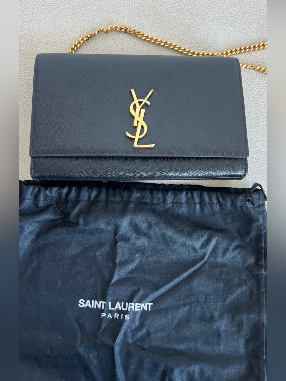 Saint Laurent Kate YSL Medium Leather Crossbody Bag - Picture 10 of 10